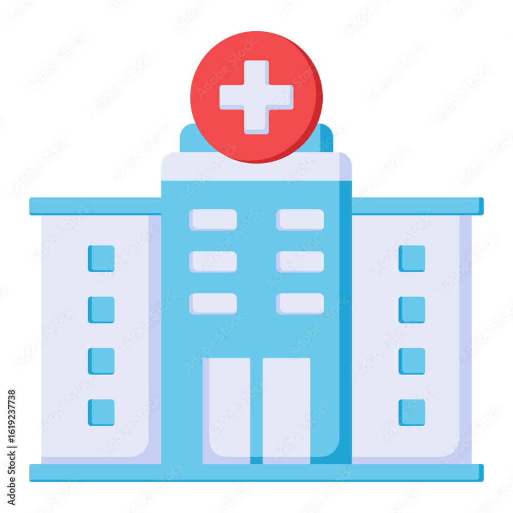 Obraz premium Hospital Icon