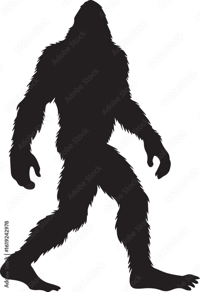 Fototapeta premium Mysterious Forest Creature on the Move