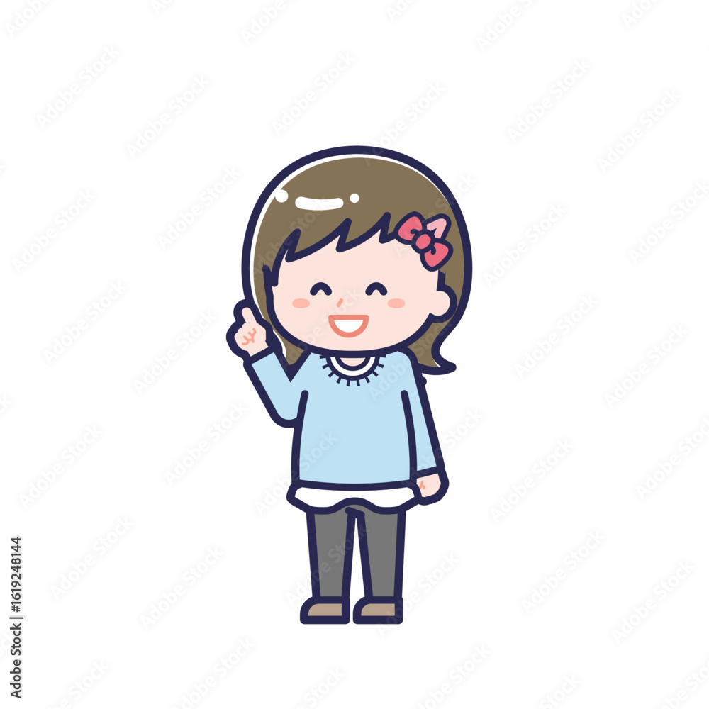 私服のこども/ななめ/女の子 13 私服のこども/ななめ/女の子 13