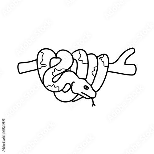 Snake Icon Vector