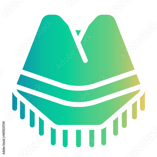 poncho Gradient icon