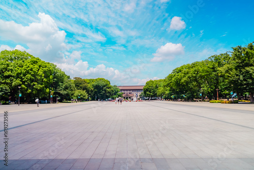 Canvas Print The view of Ueno Park in Tokyo