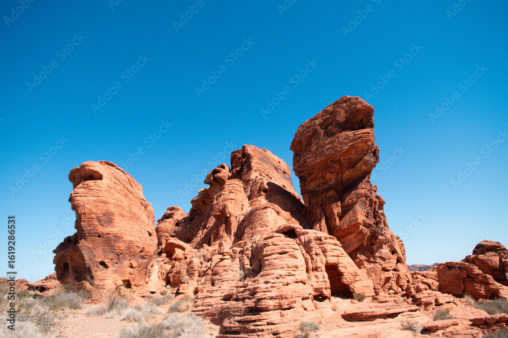 Obraz premium Mojave Desert Valley Of Fire