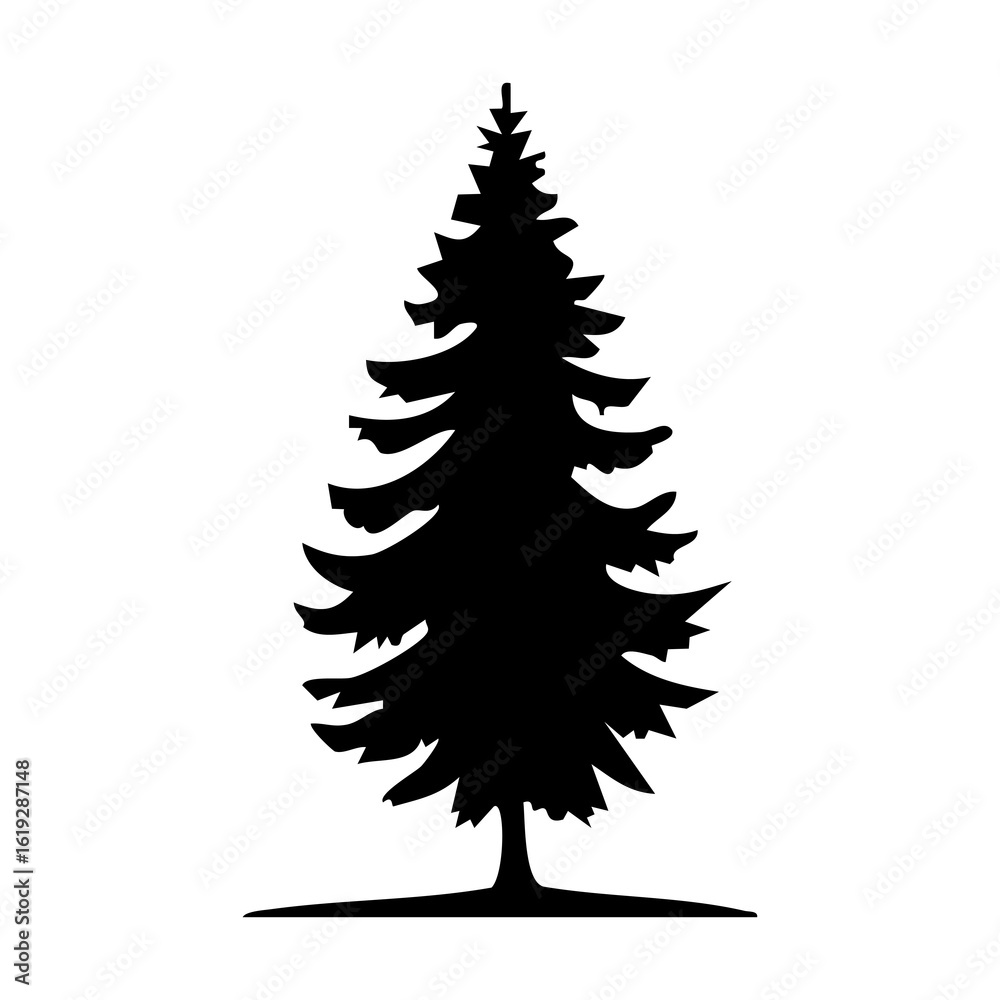 Obraz premium christmas tree vector