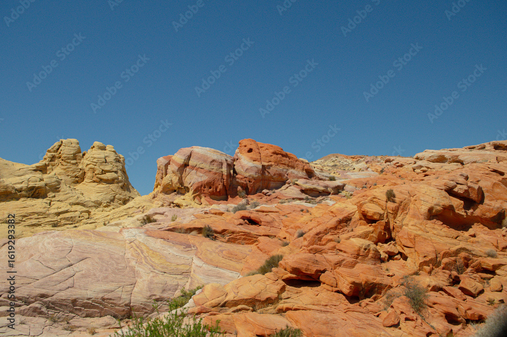Fototapeta premium Mojave Desert Valley Of Fire