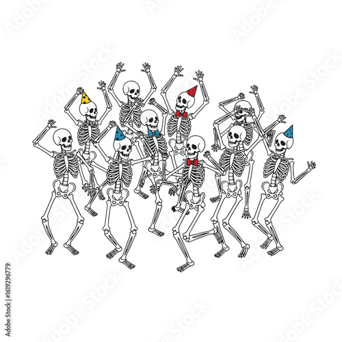 Skeleton Dance Party