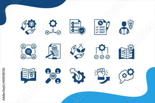 Behavior Analysis  banner web icon vector illustration, for Conditioning, Reinforcement, Punishment, Observation, Response, Motivation, Cognition, Evaluation, Learning, Behaviour.