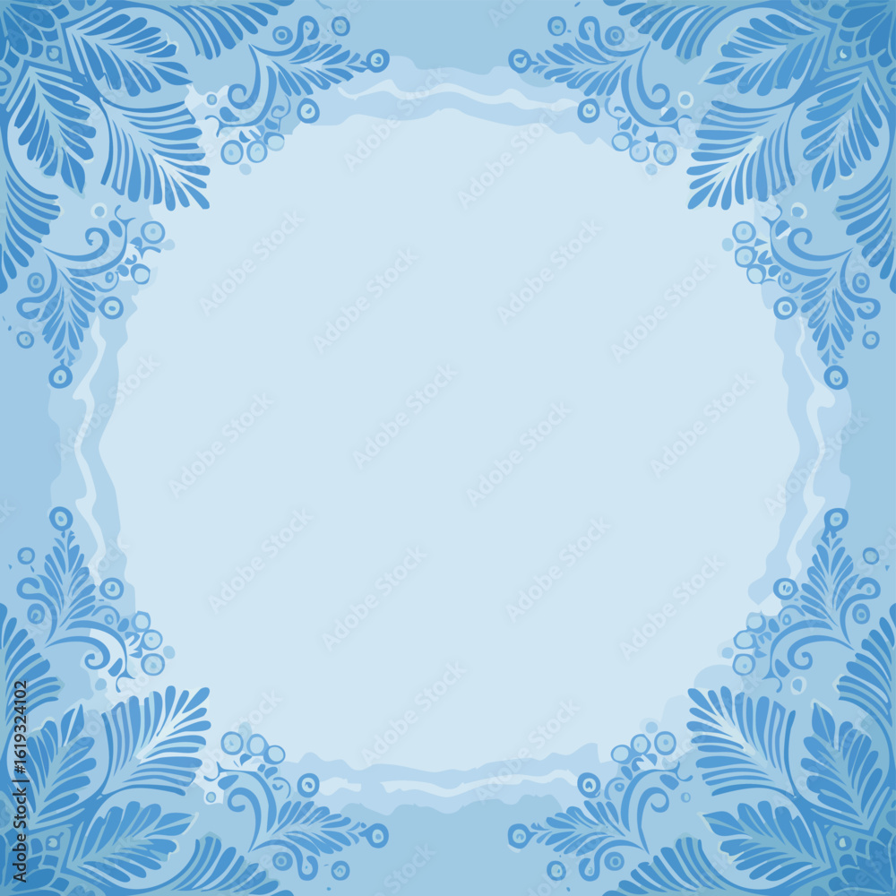 Delightful mandala background of menthol turquoise with a gradient in blue
Delightful mandala background of menthol turquoise with a gradient in blue