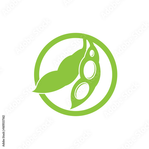 soybean symbol icon vector illustration design