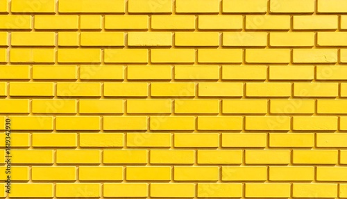 Yellow brick wall texture