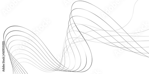 Versatile seamless pattern with dynamic thin curved lines flowing in a rhythmic abstract style, perfect for visual branding, digital backgrounds, and packaging.