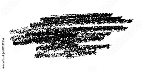 Brush paint stroke texture swatch Hand painted background Ink scribble dab clipart Paint smudge for tags and stamps design