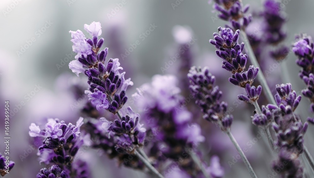 Obraz premium Close-up of lavender blossoms