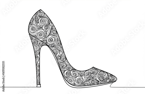 high heel shoes