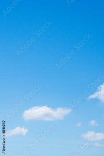 夏の空　青空と雲280