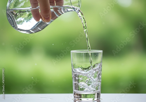 Pouring Refreshment