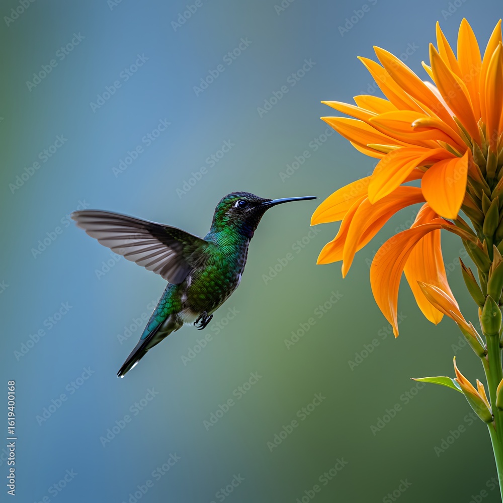 Fototapeta premium Emerald Embrace