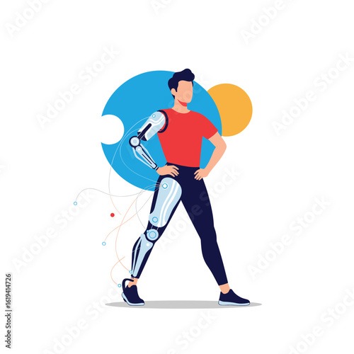 Advanced prosthetics integration enhances human mobility and rehabilitation through cutting edge bionic technology