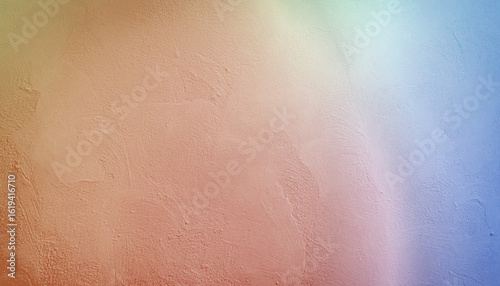 Abstract Colorful paint texture wall blank at middle background