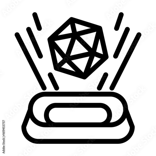 hologram Line Icon