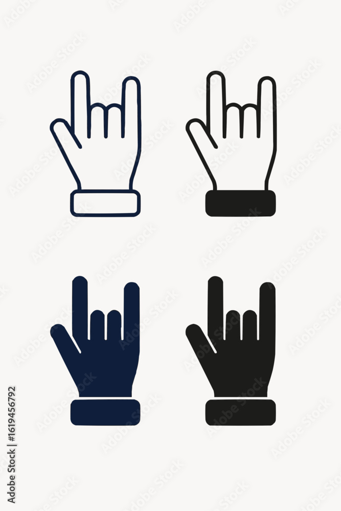 Fototapeta premium vector hand icon
