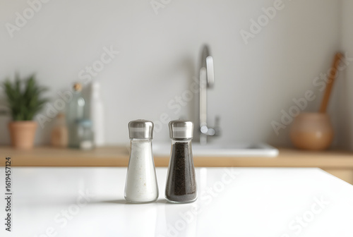 Wallpaper Mural Salt and Pepper Close-Up Torontodigital.ca