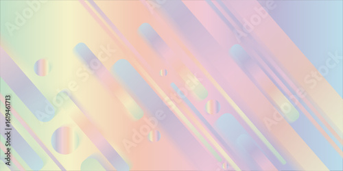 Colorful abstract background with soft diagonal shapes, rounded edges, and pastel gradients. A vibrant, dreamy design perfect for creative projects, eps 10