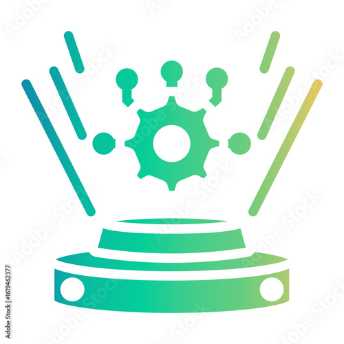 hologram Gradient icon