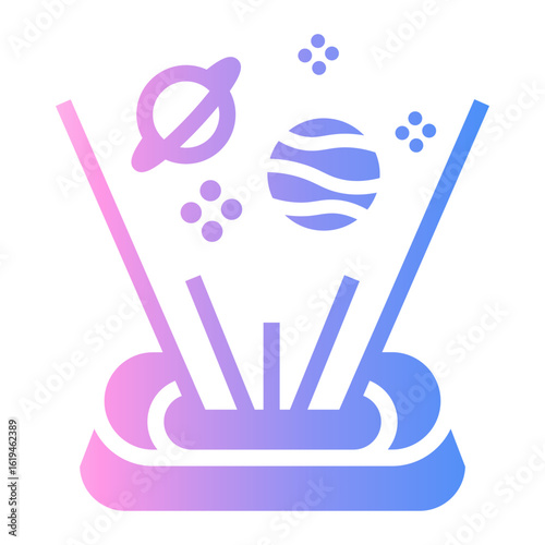 hologram Gradient icon