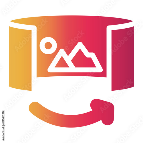 hologram Gradient icon