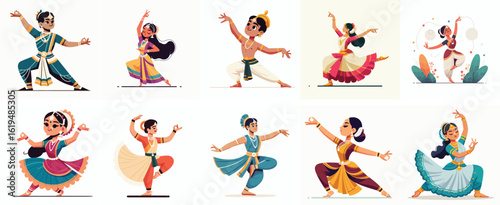Indian classical dancer