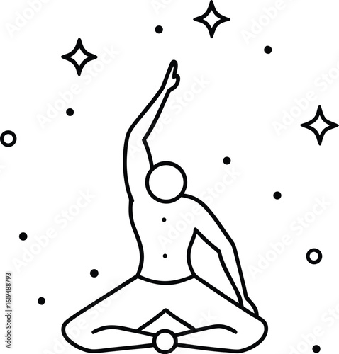 yoga woman in yoga pose