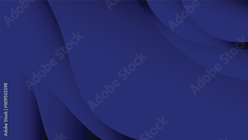 abstract blue background with decorative graphic swirl lines 