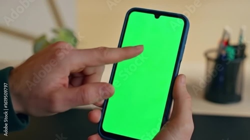  Person Holding Smartphone, Mockup Smartphone
