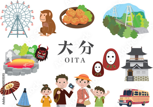 大分県の人気観光スポット