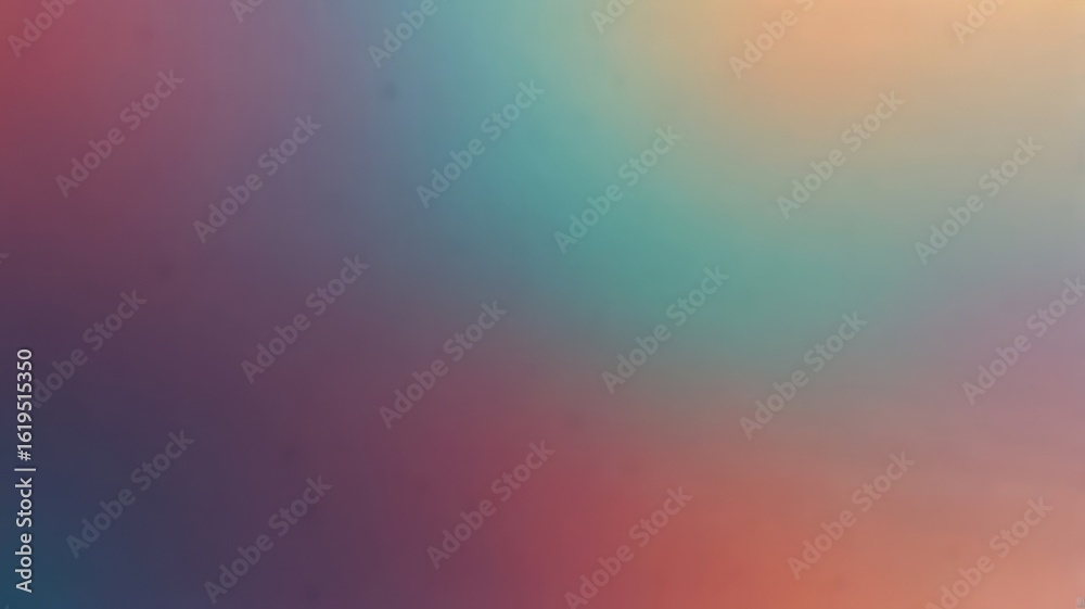 Naklejka premium Abstract blurred gradient of soft colors blending into each other.