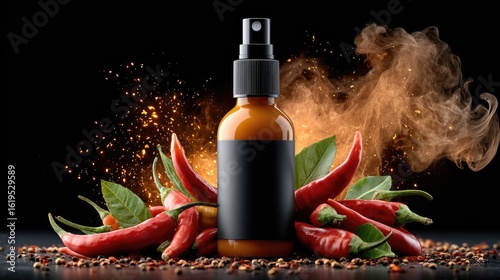 Chili peppers and hot pepper spray