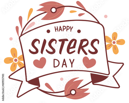 National sisters day sisters day Image for concept of happy sisters day, Beautiful design for concept of Sisters day