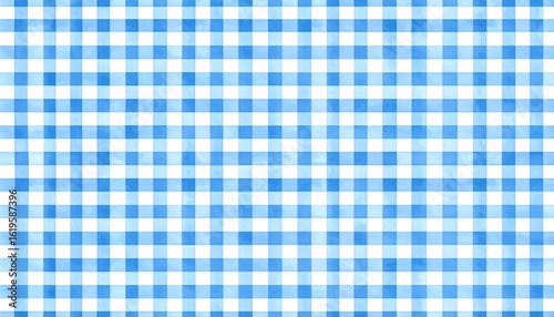 Light blue gingham pattern