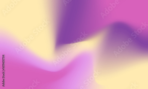 Abstract Gradient Background in Pastel Purple and Yellow