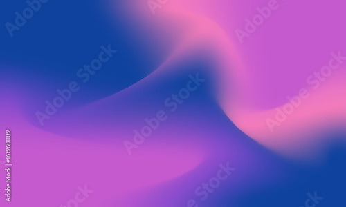 Abstract Gradient Background in Vibrant Purple and Blue Tones