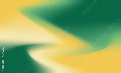Abstract Gradient Background with Green and Yellow Tones