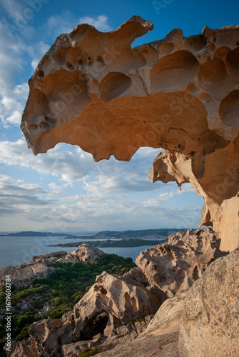 Rock formation on Capo d'Orso, Sardinia