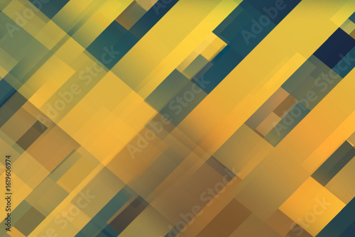 abstract background with yellow and blue stripes