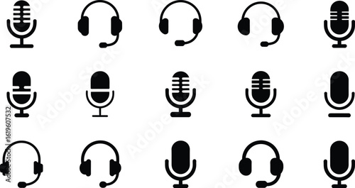 Icons of audio devices