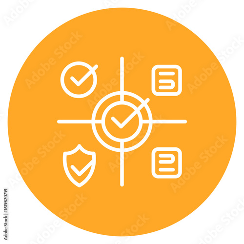 Prioritize icon vector image. Can be used for Project Management.