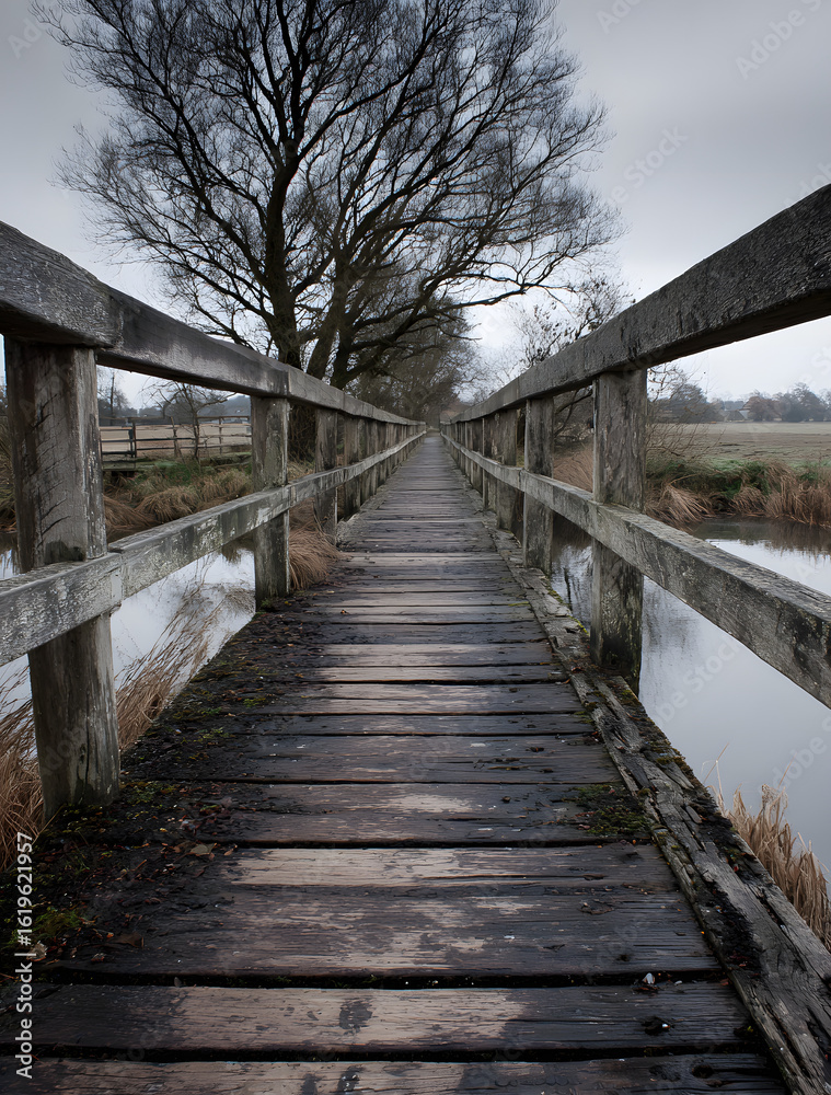 Obraz premium wooden bridge