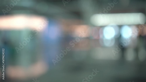 Wallpaper Mural Inside international airport during busy travel time Torontodigital.ca