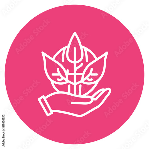 Environmentalist icon vector image. Can be used for Women.