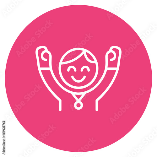Enthusiasm icon vector image. Can be used for Personality Traits.